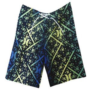 NWT LETTERS SUMMER SURF BEACH MEN'S SWIMWEAR TRUNKS SLIM FIT BOARD SHORTS SIZE S
